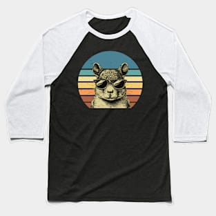 I Love Squirrel Wearing Glasses Pets Baseball T-Shirt